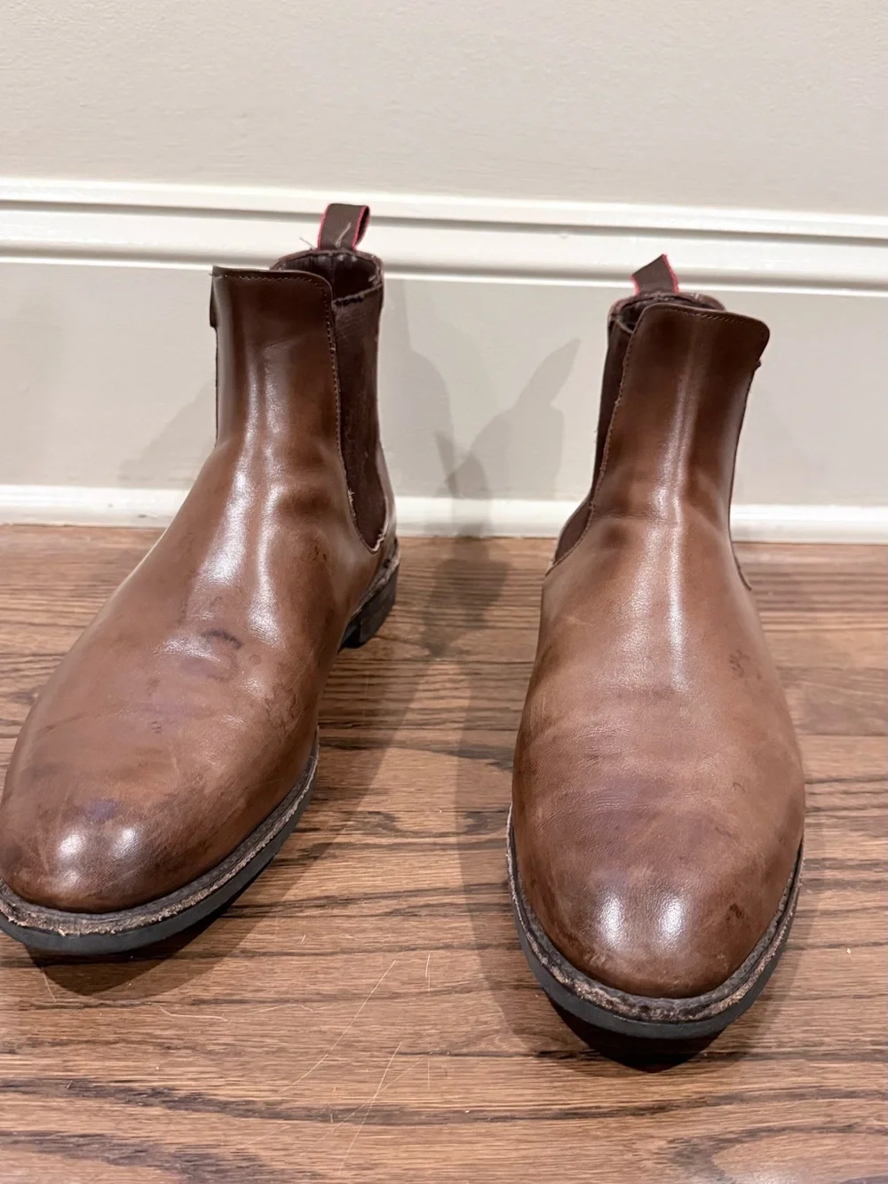 Allen Edmonds Brown Leather Chukka Boots